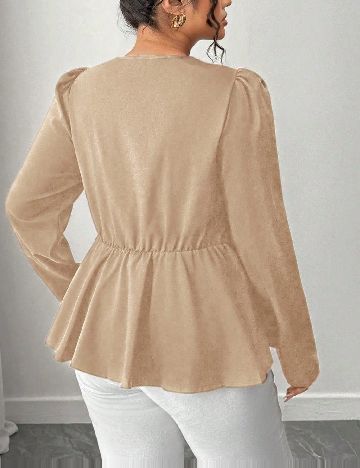 Bluza SHEIN CURVE, bej