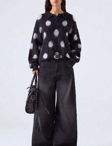 Pulover SHEIN, negru