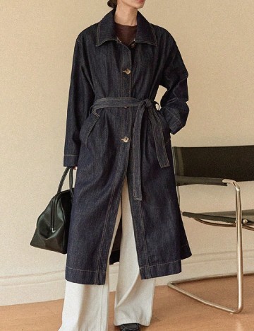 Trench Dazy, bleumarin