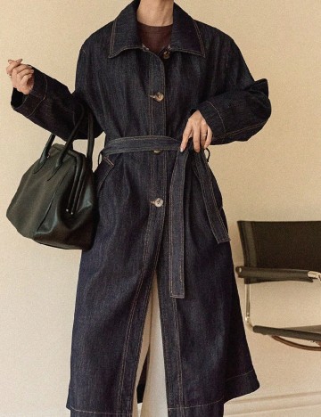 Trench Dazy, bleumarin