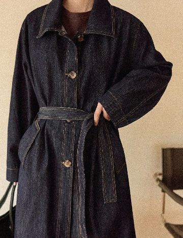 Trench Dazy, bleumarin