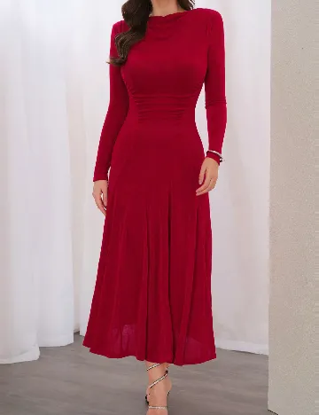 Rochie lunga SHEIN, rosu