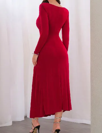 Rochie lunga SHEIN, rosu