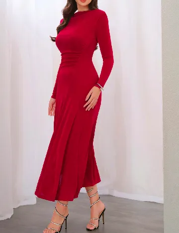 Rochie lunga SHEIN, rosu