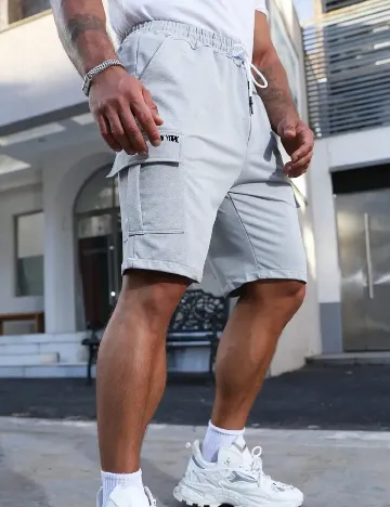 Pantaloni scurti SHEIN, gri