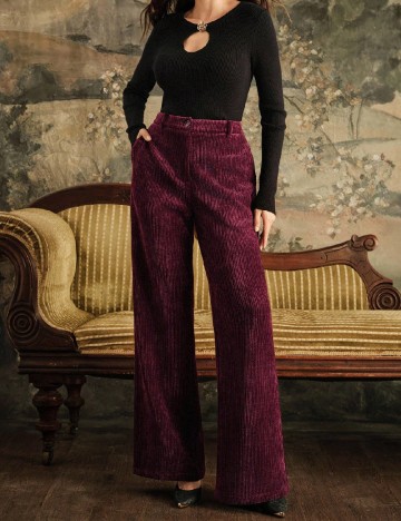 Pantaloni Anewsta, visiniu