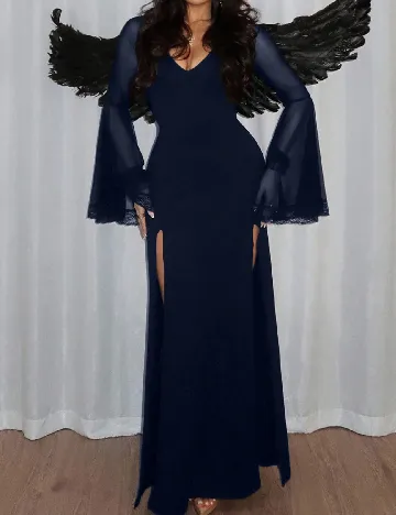 Rochie lunga SHEIN, bleumarin