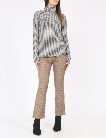 Pantaloni Zara, maro