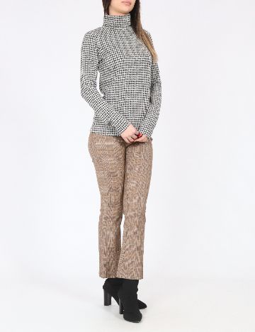 Pantaloni Zara, maro