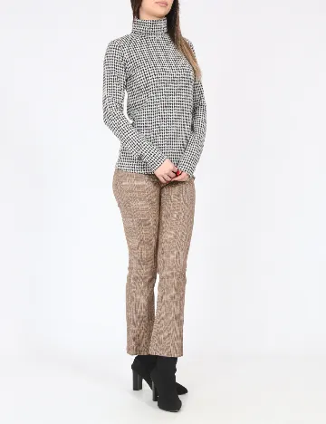 Pantaloni Zara, maro