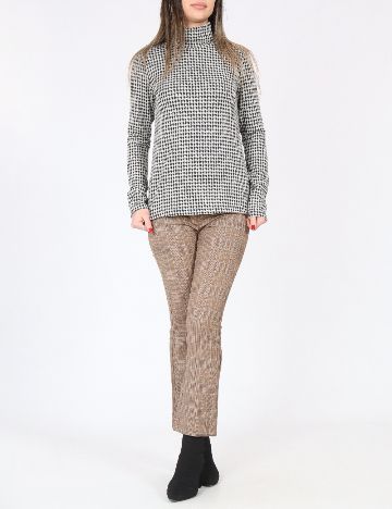 Pantaloni Zara, maro