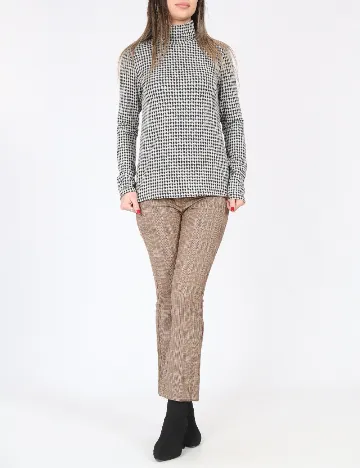 Pantaloni Zara, maro