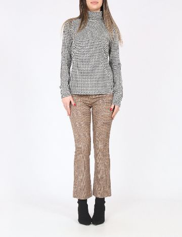 Pantaloni Zara, maro