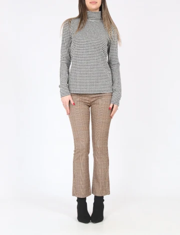 Pantaloni Zara, maro