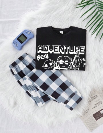 Pijama Shein Kids, mix culori