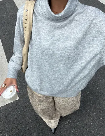 Bluza Oversize SHEIN, gri