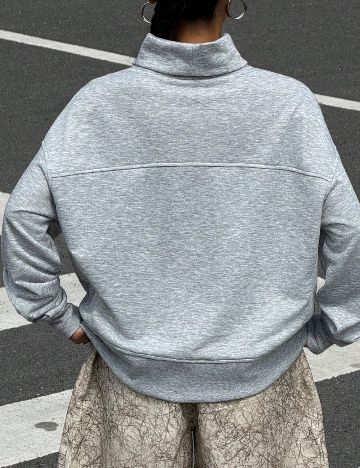 Bluza Oversize SHEIN, gri