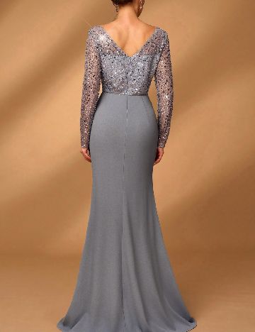 Rochie lunga SHEIN, gri