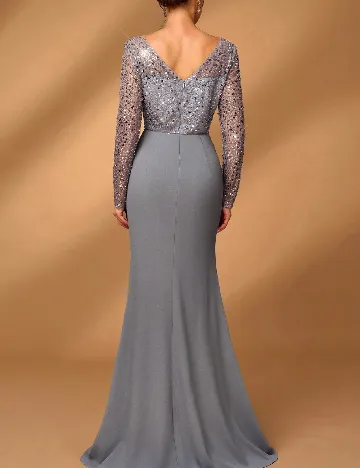 Rochie lunga SHEIN, gri