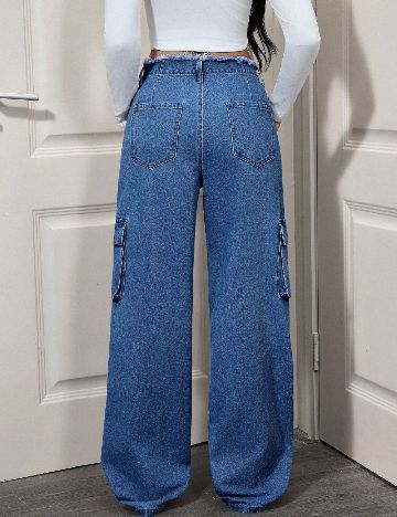 Blugi SHEIN, albastru