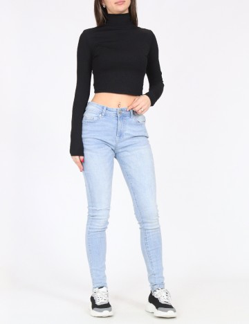 Blugi Bershka, albastru