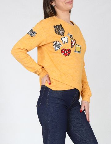 Bluza Bershka, galben