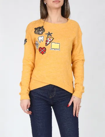 Bluza Bershka, galben