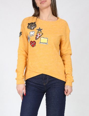 Bluza Bershka, galben