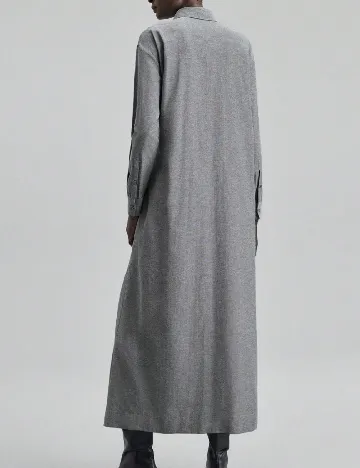 Rochie lunga Ontre, gri