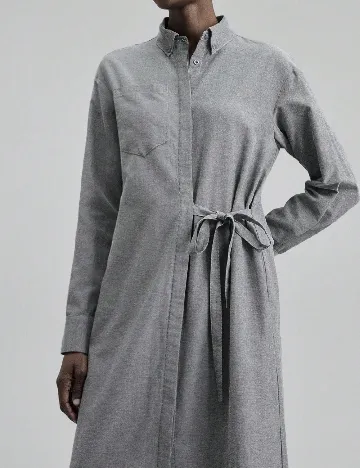 Rochie lunga Ontre, gri