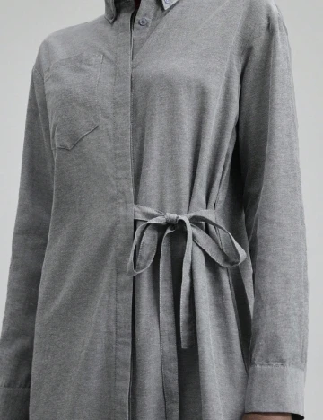 Rochie lunga Ontre, gri