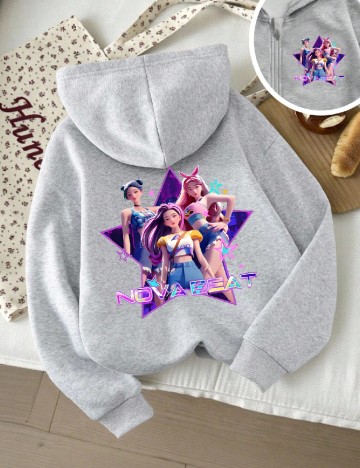 Hanorac Shein Kids, gri