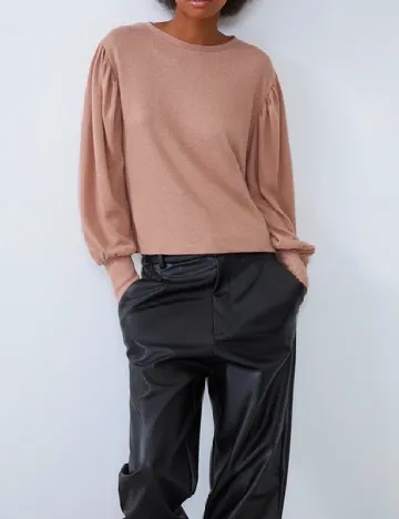 Bluza Zara, roz pudra