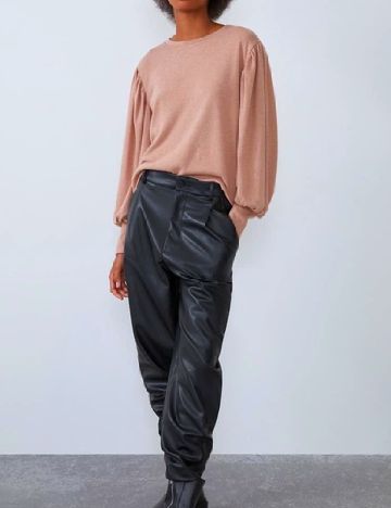 Bluza Zara, roz pudra