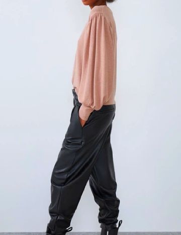 Bluza Zara, roz pudra