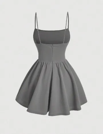 Rochie scurta SHEIN, gri