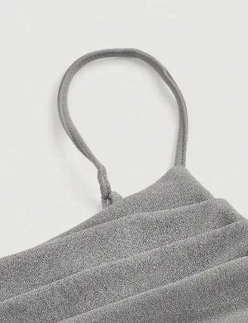 Rochie scurta SHEIN, gri