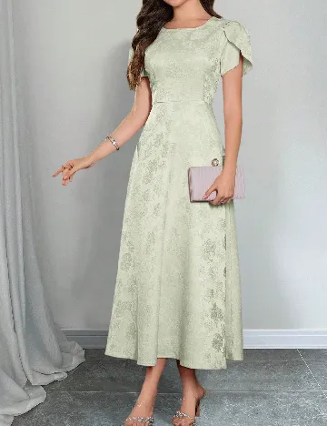 Rochie medie SHEIN, verde