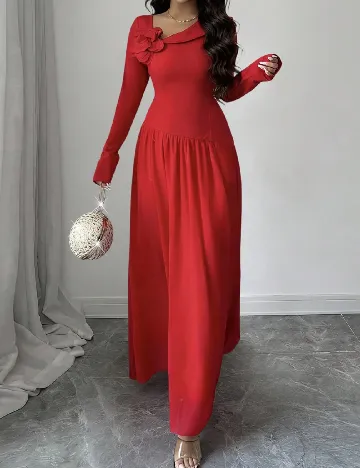 Rochie lunga SHEIN, rosu