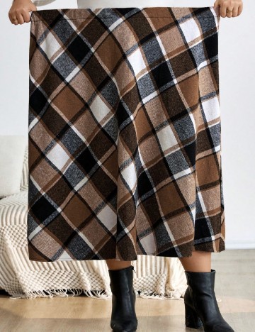 Fusta SHEIN CURVE, mix culori