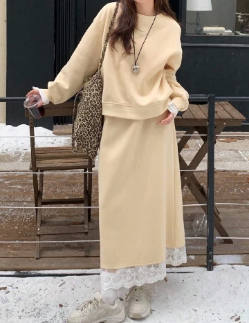 Compleu Dazy, galben