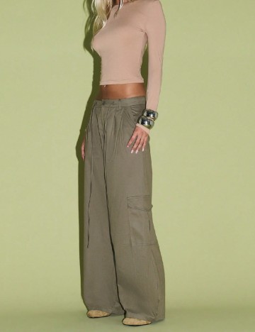 Pantaloni KIZN, verde