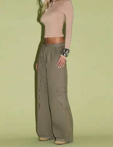 Pantaloni KIZN, verde