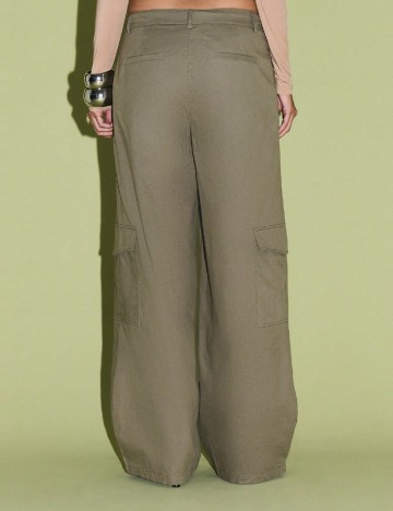 Pantaloni KIZN, verde