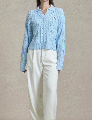 Pulover SHEIN, albastru