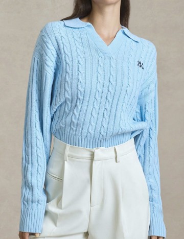 Pulover SHEIN, albastru