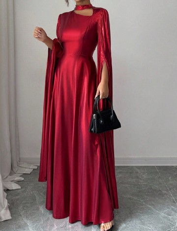 Rochie lunga SHEIN, rosu