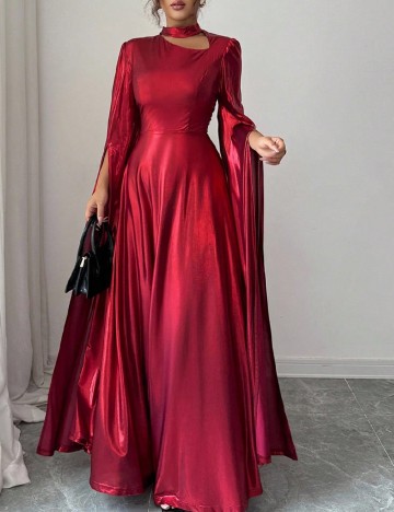 Rochie lunga SHEIN, rosu