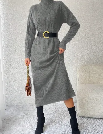 Rochie medie SHEIN, gri