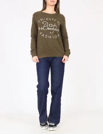 Bluza Bershka, verde